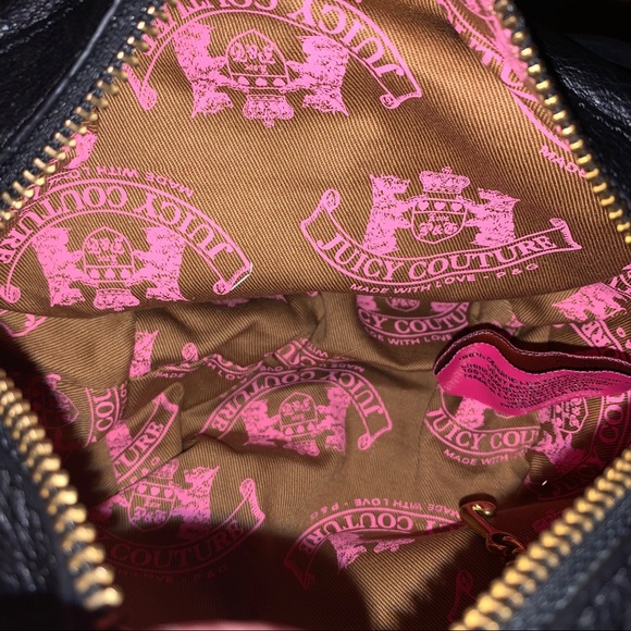 Black Leather Juicy Couture Bag - Picture 9 of 16